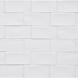 Wandtegel Terratinta Betonbrick 15x7,5x0,8 cm White 0,5M2