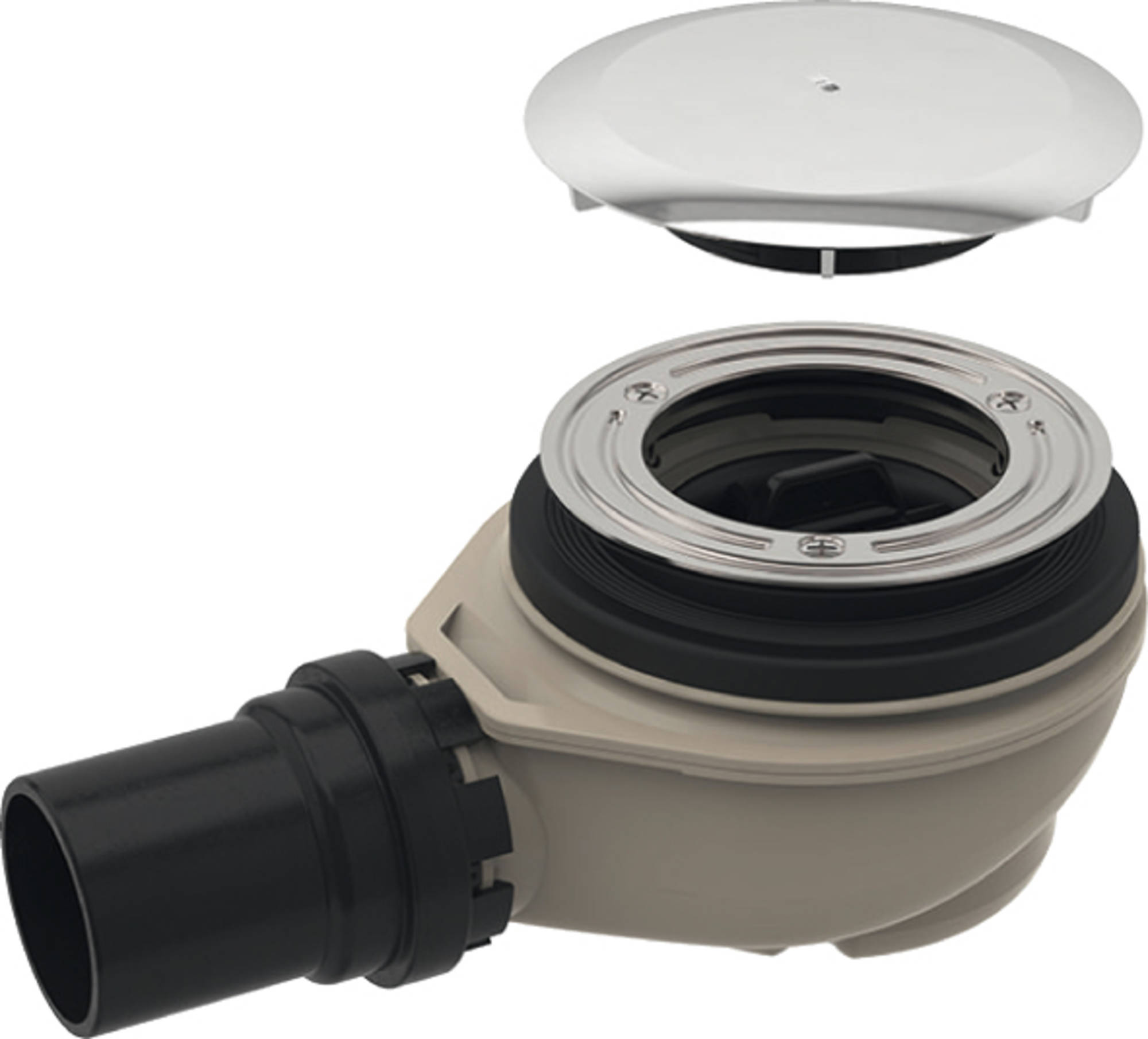 Geberit Douchebakafvoer 90 mm Glans verchroomd Saniweb.be