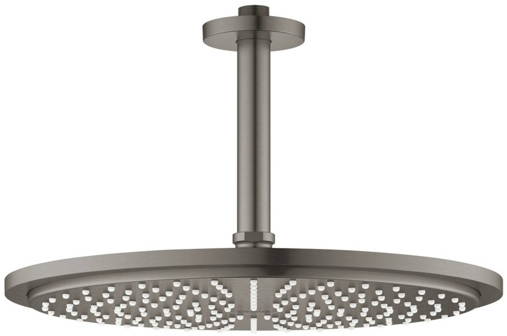 Grohe Rainshower hoofddoucheset Ø31cm hard graphite geborsteld Saniweb.be