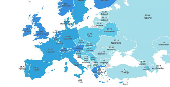 Overzicht: dit is de kwaliteit van het drinkwater in Europa